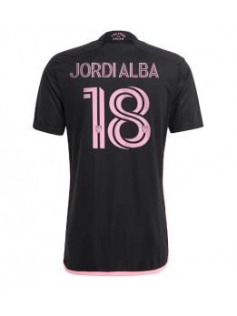 Inter Miami Jordi Alba #18 Replika Borta Kläder 2023-24 Kortärmad